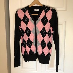 Sport Haley argyle cardigan